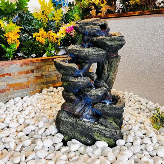 Buy Tranquillity Harmony Rock Cascade Water Feature online UK