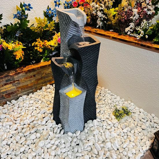 Buy Tranquillity Monchrome Elegance Water Feature online UK