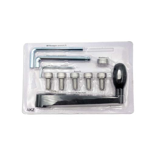 Treasure Garden Hardware Set for AKZ or AKZP in Black Outdoor Umbrella & Sunshade Accessories 12032878
