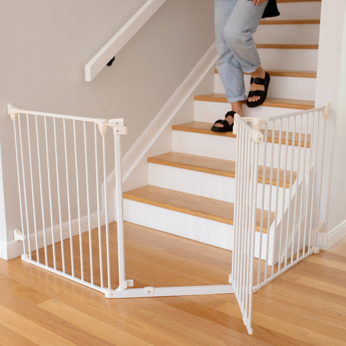 Ultimate Extra Wide Barrier - White - Perma Child Safety