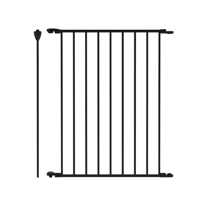 Ultimate 3-in-1 Playpen Barrier - 65cm Panel Extension - Black - Perma Child Safety