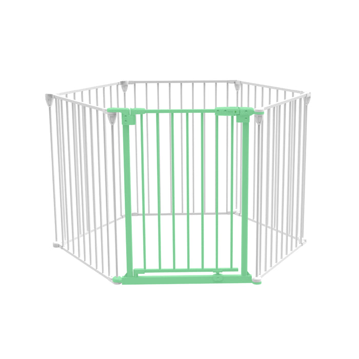Ultimate 3-in-1 Playpen Barrier - Gate Extension - White - Perma Child Safety