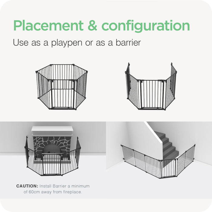 Ultimate Playpen Barrier | 73–370 cm W