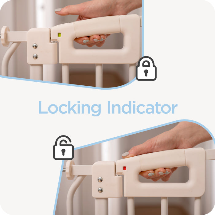 Ultimate Safe Step Baby Gate | Extra Tall | 73-82 cm W