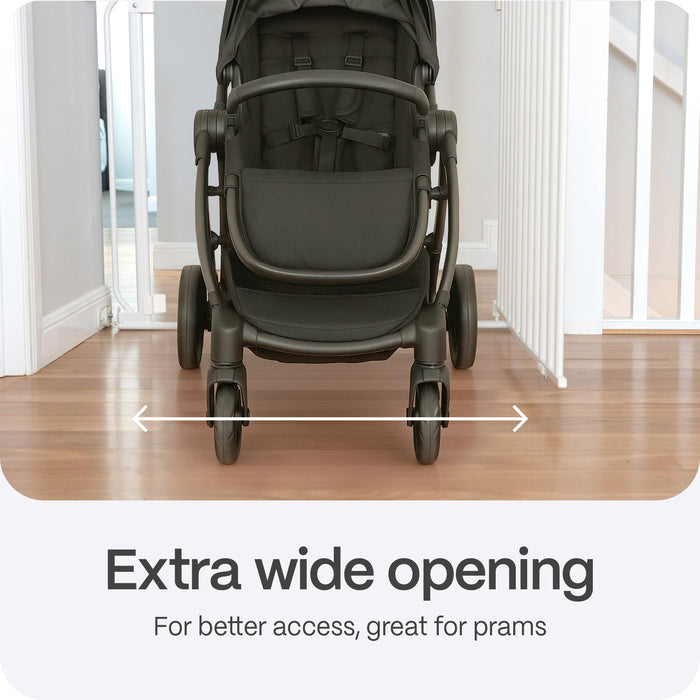 Ultimate Safe Step Baby Gate | Extra Wide | 97-107 cm W