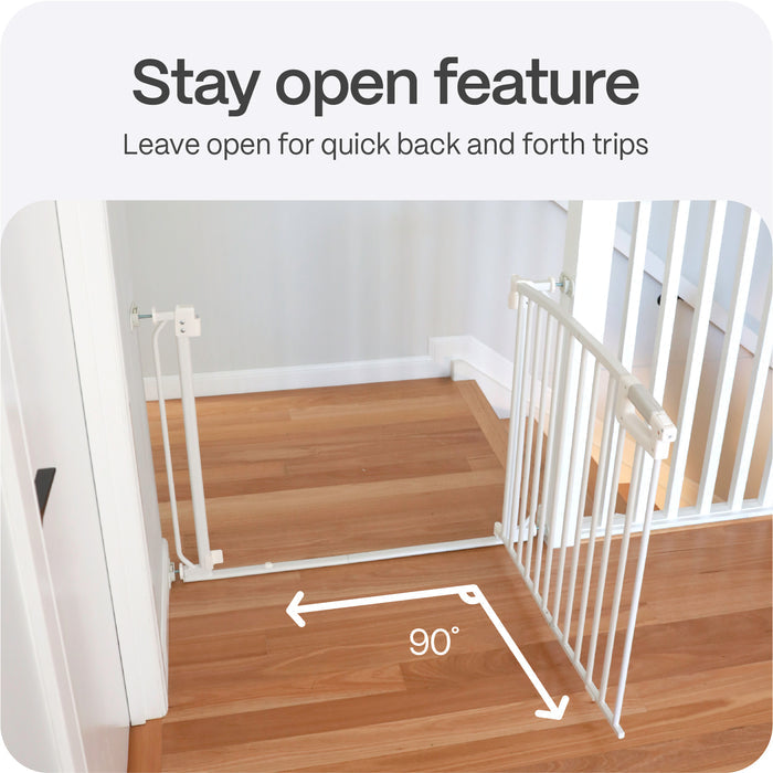 Ultimate Safe Step Baby Gate | Extra Wide | 97-107 cm W