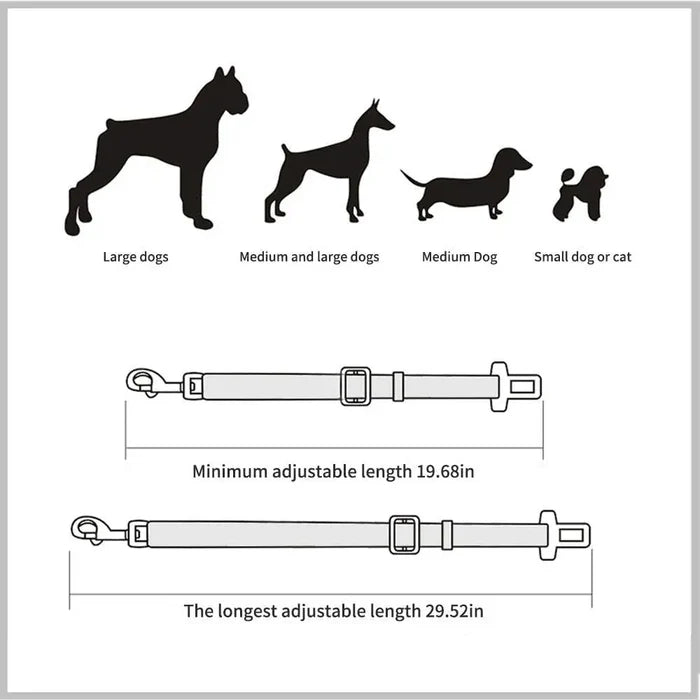 Universal Pet Safety Seat Belt