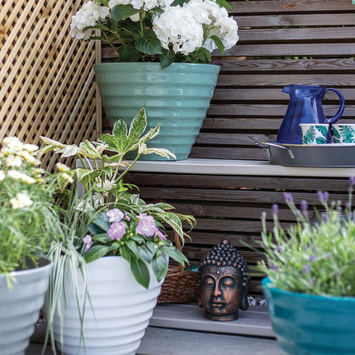 Buy Vale Planter with In Built Saucer 40cm online UK