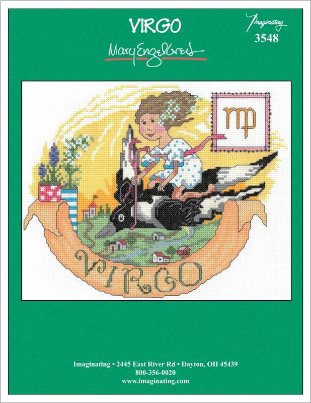 Virgo Counted Cross Stitch Leaflet