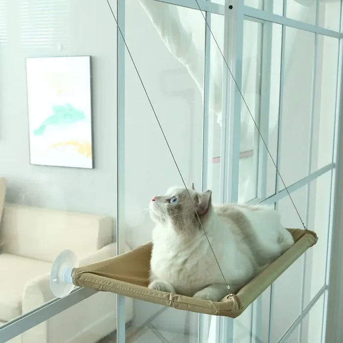 Window-Mounted Cat Hammoc