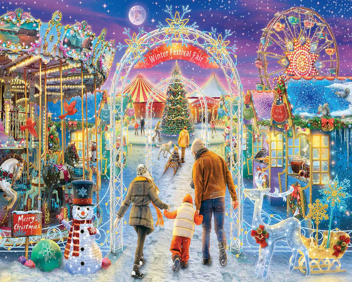 Winter Festival (2221pz) - 1000 Piece Jigsaw Puzzle