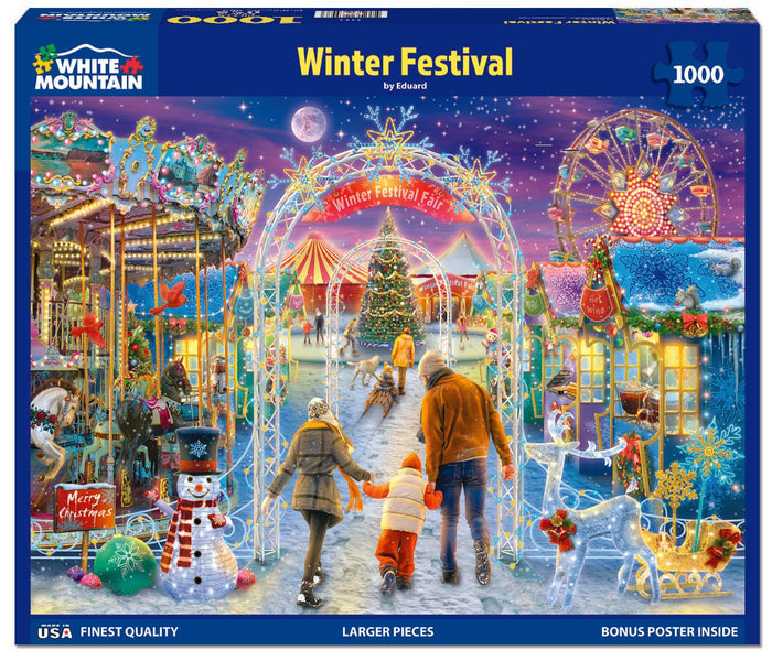 Winter Festival (2221pz) - 1000 Piece Jigsaw Puzzle