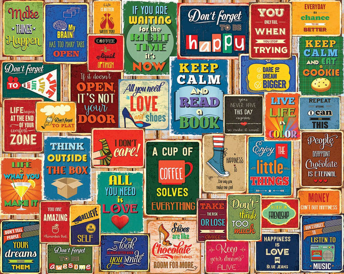 Words Of Wisdom (1607pz) - 1000 Pieces