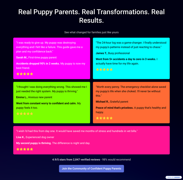 Your Roadmap to a Healthy, Happy Puppy & Stress-Free First Days