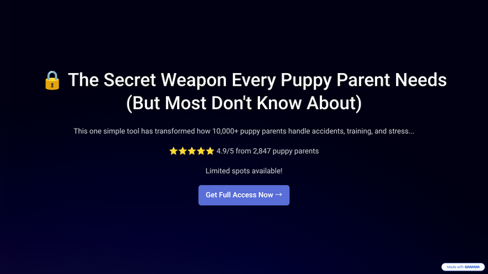 Your Roadmap to a Healthy, Happy Puppy & Stress-Free First Days